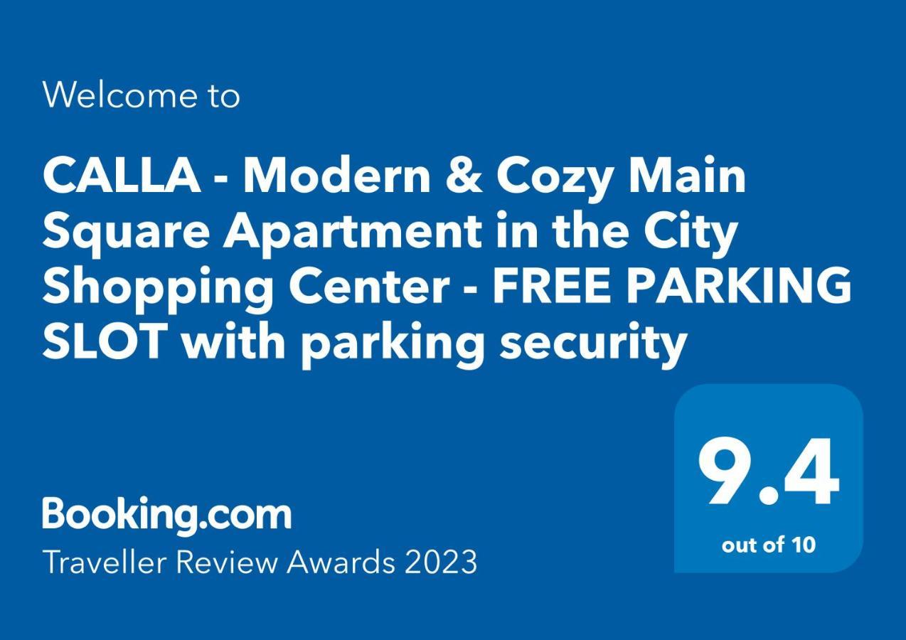 Calla 1 - Modern & Cozy Main Square Apartment In The City Shopping Center - Parking Slot With Parking Security Üsküp Dış mekan fotoğraf